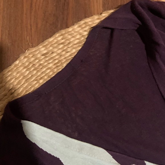 Diane Von Furstenberg Kinaya wrap dress V Neck Long sleeve knit floral fall S - Picture 6 of 9